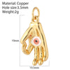 Eye Charm Jewelry Charms for Earrings Necklace Bracelet Making Cute Turkish Evil Blue Eye Pendant Gold Color Snake - Image 26