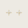 Crmya Initial Chain Stud Earrings for Women Piercing Zirconia Gold-plated Small Stud Earring Women Vacation Jewelry Accessories - Image 7