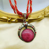 Multilayer Beads Chain Crystal Gem Stone Pendant Necklaces Boho Statement Jewelry - Image 35