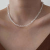 Faceted Glass Crystal Bead Choker Necklace - Image 1