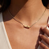 Letter Mom Pendant Zircon Tennis Chain Necklace For Women Gold Pvd Plated Stainless Steel Necklace Jewelry - Image 3