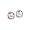 10pcs Stainless Steel Gold Silver Round Disc Earring Post W Loop Hammered Plate Earrings Base For Hypo-Allergenic Earring Making - Image 14