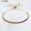10 pieces Slim Colors zircon tennis bracelets zirconia crystal women bracelet Summer jewelry accessories 40083 - Image 9
