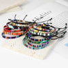 Bohemia Embroidery Woven Anklets Surfer Beach Anklet Set for Women Men Adjustable Rope Braided Anklets Handmade Festival Jewelry - Image 5