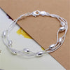 Silver Ball Bracelets For Women Round Beads Adjustable Charm Bracelet Party Wedding Jewelry Gifts - Image 7