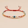 Multilayer Chains Charm Bracelets for Women Men Evil Eye Beaded Red Rope Lucky Bracelet Handmade Jewelry Gift - Image 8