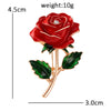 12 Birthday Flower Brooches For Women Unisex Beautiful Enamel Flowers Party Casual Brooch Pins Jewelry Gifts - Image 9
