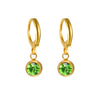 12 Month Birthstone Earrings Stainless Steel Gold Color Crystal Drop Earring for Women Jewelry Birthday Gifts - Image 25