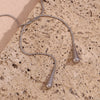 Two Water Drop Snake Chains Necklace Silver Color Stainless Steel Accessories Gold Plated Women's Neck Chain - Image 12