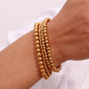 Stainless Steel Ball Bead Stretch Bracelet with 2.5 mm to 6 mm Bead Options - Image 25