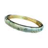 Enamel Chinese Cloisonne Bracelet Traditional Chinese Peony Filigree Flower Bangle Ethnic Vintage Women's Hand Bracelet - Image 5