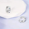 Star and Moon Circle Earrings Female Brilliant Zirconia Jewelry for Daily Life Engagement Accessories - Image 4