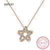 Silver Star of David Pendant Necklace Pave Setting CZ for Women Birthday Gift Jewelry - Image 3