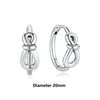 Heart and Hoop Earrings with Cubic Zirconia in Many Styles - Image 51