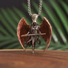 Vintage Gothic Skull Jesus Cross Pendant Necklace Catholic Jewelry for Men Punk Religious Amulet Necklace - Image 13