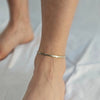 Silver Color Snake Chain Anklet for Women Beach Chain Ankle Gifts Stainless Steel Not Allergic Men's Blade Chain Wholesal - Image 4