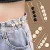 Pearl Brooch Clip with Floral and Colorful Stone Options - Image 1