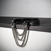 Handmade Black PU Leather Choker Collar For Women, Adjustable HiphopTriple-Layer Slip Chain Necklace Jewelry Necklace - Image 4