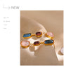 Geometric Drop Earrings with Stainless Steel Posts in Gold-Tone or Silver-Tone - Image 20