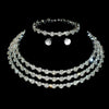 4 Pieces of Women's and Minimalist Necklaces with Earrings, Bracelets, Jewelry Sets, Banquet and Party Accessories - Image 12