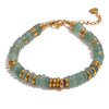 Colorful Stone Beads Chain Handmade Bracelet Bangle Bohemia Stainless Steel Y2K Jewelry Gift - Image 10
