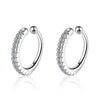 2 PCS/Bag Simple Earcuff Clip on Earrings for Girl CZ Ear Cuff Non Pierced Earring No Without Hole Women Cartilage Earrings - Image 19