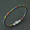 Unique Ethnic String Bracelet Unisex Handmade Braided Lucky Thread Distance Attract Couple Bangle Leisure Accessories Pulseria - Image 7