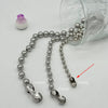 Stainless Steel Ball Chain Necklace with 6 mm 8 mm or 10 mm Beads and 40 cm to 60 cm Length Options - Image 7