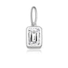 Silver 12 Birthstone CZ Clips Charm Beads Pendant For Necklace And Bracelet Women Jewelry - Image 26
