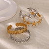 Stainless Steel Shell and Starfish Cuff Bangle in Multiple Styles - Image 2