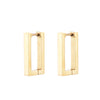 Stainless Steel Hoop Earrings For Women Men Heart Star Oval Rectangle Round Triangle Gold Color Punk Hip Hop Jewelry - Image 15
