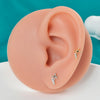 1PC 316L Steel Zircon Corss Cz Barbell Earrings Corss Helix Ear Cartilage Tragus Daith Piercing Body Jewelry 20G - Image 36