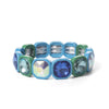 Colorful Crystal Bead Bracelet with Elastic Fit - Image 30