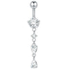 1pc Belly Button Piercing for Women Zircon Moon Butterfly Belly Button Ring Cartilage Navel Earring Jewelry Piercing ombligo - Image 10