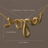 Punk Originality Snake Pendant Necklace Winding Silver Color Unique Men Women Hiphop Neck Jewelry Statement Snake Choker Gifts - Image 6