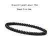 4 mm Stone Bead Bracelet with Multiple Color Options - Image 16