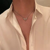 Angel Wings Pendant Necklace for Men Unisex Hip Hop Gothic Punk Clavicle Chain Classic Gold Silver Neck Jewelry Gift - Image 1