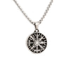 Vintage Stainless Steel Vikings Compass Pendant Necklaces For Men Women Nordic Odin Amulet Jewelry Gifts - Image 7