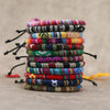 12Pcs Nepal Ethnic Colorful Bracelet Set For Women Bohemia Fabric Braided Rope Wristbands Men Bangle Summer Jewelry - Image 9