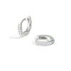 2/6PCS 316L Stainless Steel Minimalist Hoop Earrings Crystal Zirconia Small Cartilage Helix Tragus Piercing Jewelry for Women - Image 9
