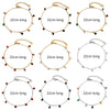 1 Piece 304 Stainless Steel Link Cable Chain Anklet Multicolor Rhinestone For Women Party Bracelets Gift 22cm(8.7") long - Image 2