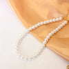 Pearl-Style Choker Necklace with Layered Bead Details - Image 30
