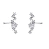 Silver Color Simple Punk Metal Zircon Ear Cuff Clip on Earrings for Women No Pierced Crystal Star Earcuff Ear Wrap Clips Jewelry - Image 18