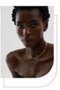 Geometric Square Cubic Zirconia Drop Snake Chain Collar Necklace Golden Jewelry Pvd Bulk Price - Image 14