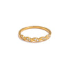 Arrivals Stainless Steel Zirconia Wave Shape Thin Finger Ring Pvd Plated Minimalist Chic Jewelry Gift - Image 7
