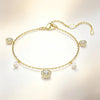 Heart Lock Key CZ Jewelry Set Women Melting Heart Pendant Necklace Imitation Pearl Bracelet Earrings Valentine Love Gift - Image 25