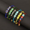 Adjustable Turkish Evil Eye Rope Bracelet in Multiple Colors - Image 6