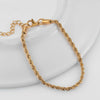 2/3/4/5/6MM Twisted Rope Chain Stainless Steel Rope Chain Bracelet 2.0mm-6.0mm Hip Hop Hand Bangle Anklet Jewelry for Woman Man - Image 8