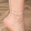Stainless Steel Anklets for Women Sun Flower Leaves Moon Star Foot Bracelet Jewelry Summer Beach Accessories - Image 7