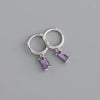 Silver Hoop Earrings Clip Golden Bowtie Ribbon Small Cute For Women Girl Gift Jewelry - Image 35